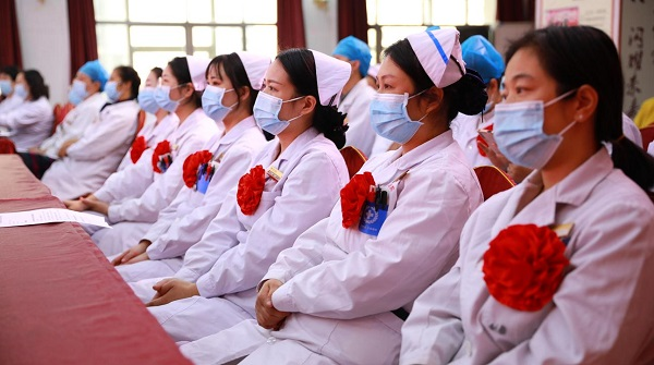 武漢仁愛醫(yī)院2020年春季新冠肺炎抗疫白衣天使紀念章頒獎大會圓滿成功